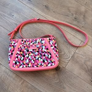 Vera Bradley Pixie Confetti Crossbody Bag (Retired)